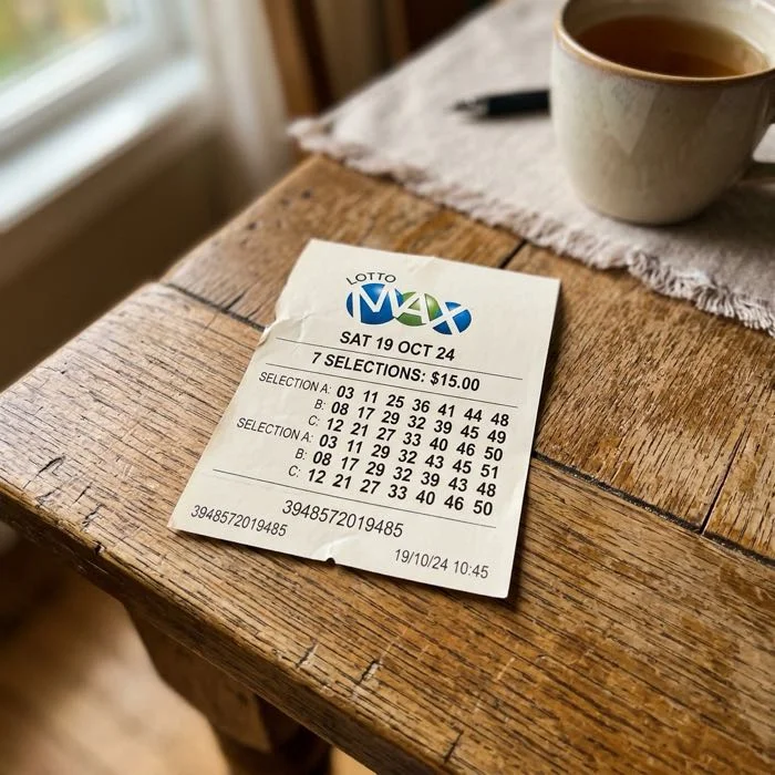 Loterij ticket specificaties